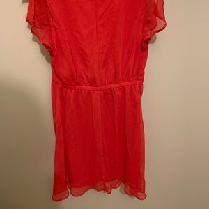 Express Coral/Pink dress.